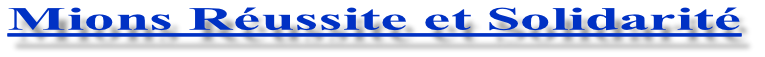 Mions Réussite et Solidarité